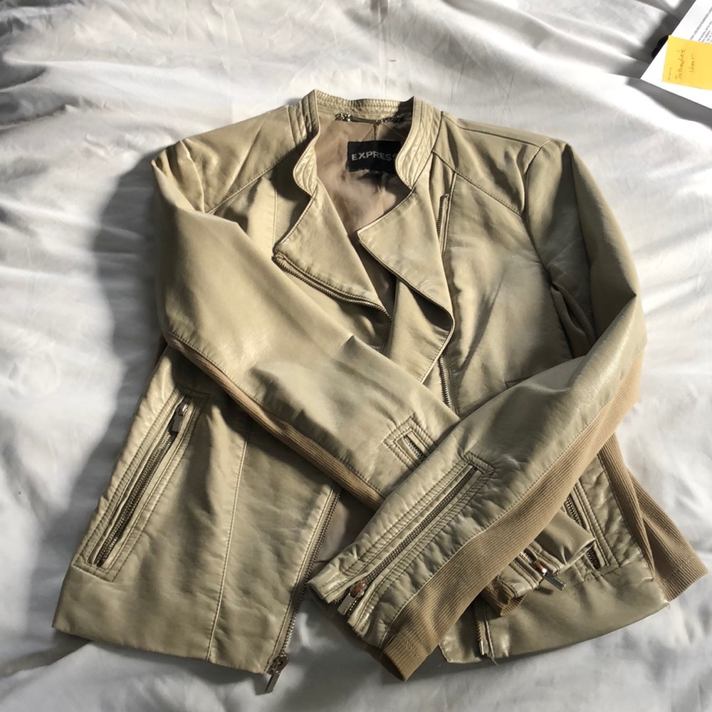 Express women’s leather jacket (small)